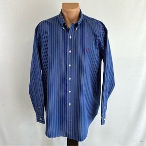 Ralph Lauren long sleeve button down collar shirt.  XL
